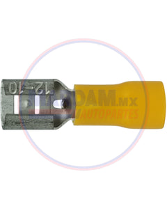 TERMINAL AMARILLA ENCHUFE F-250YC      CODIGO 39204