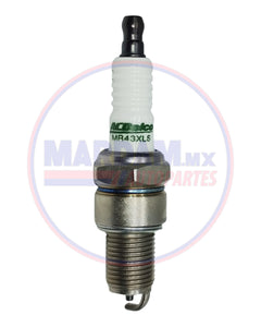 BUJIA  AC DELCO AFINACION CHEVROLET MATIZ CORSA LUV TRACKER POINTER 97/14   MR43XLS CONVENCIONAL      CODIGO R43XLS