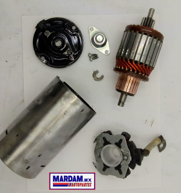 MARCHA  KIT DE REPARACION SISTEMA BOSCH CAMPOS ARMADURA Y PORTA CARBON  PORCHE CAYENE VOLVO      CODIGO 057058