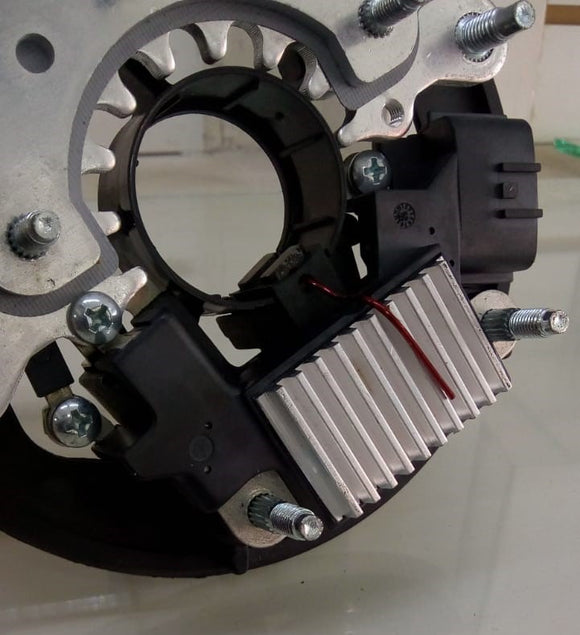 PORTA DIODO ALTERNADOR   Y REGULADOR  HITACHI IHR773 NISSAN ALTIMA 110A  12V  MODERNO      CODIGO 41419
