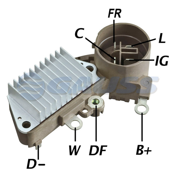 REGULADOR ALTERNADOR DENSO HONDA ACCORD CIVIC 4 PIN  IN224       CODIGO 31657