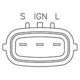 REGULADOR ALTERNADOR DENSO HONDA TOYOTA 4RUNNER TACOMA   35-8235-1   IN437       CODIGO 3313015