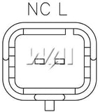 REGULADOR ALTERNADOR VALEO NISSAN PLATINA CLIO KANGOO 90A  593384  M546          CODIGO 31424
