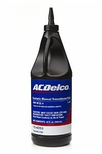 ACEITE TRANSMISION  MANUAL 75W90 LITRO  AC DELCO    CODIGO 12346190