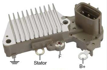 REGULADOR ALTERNADOR DENSO IN439 TOYOTA CAMRY CELICA 3TERMI          CODIGO 3310700