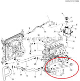 MANGUERA ENFRIADOR DE LIQUIDO DE TRANSMISION CHEVROLET MATIZ SPARK  CODIGO 96676250