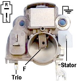REGULADOR ALTERNADOR MITSUBISHI FORD MAZDA B2000 323 45/65A  35-8311   IM266        CODIGO 02249CIO