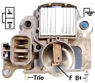 REGULADOR ALTERNADOR MITSUBISHI MAZDA  P/UP   IM280       CODIGO 31307