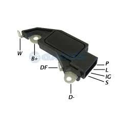 REGULADOR ALTERNADOR DELCO CHEVROLET CUTLAS SUBURBAN CS130    D411      CODIGO 31002